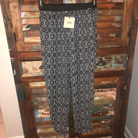 ASOS Pants - NWT ASOS sheer harem flowy palazzo pants ASOS Pants - NWT ASOS sheer harem flowy palazzo pants